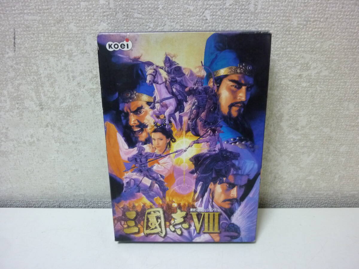 レ）PCソフト〈歴史シュミレーションゲーム 三國志VⅢ〉中古_画像1