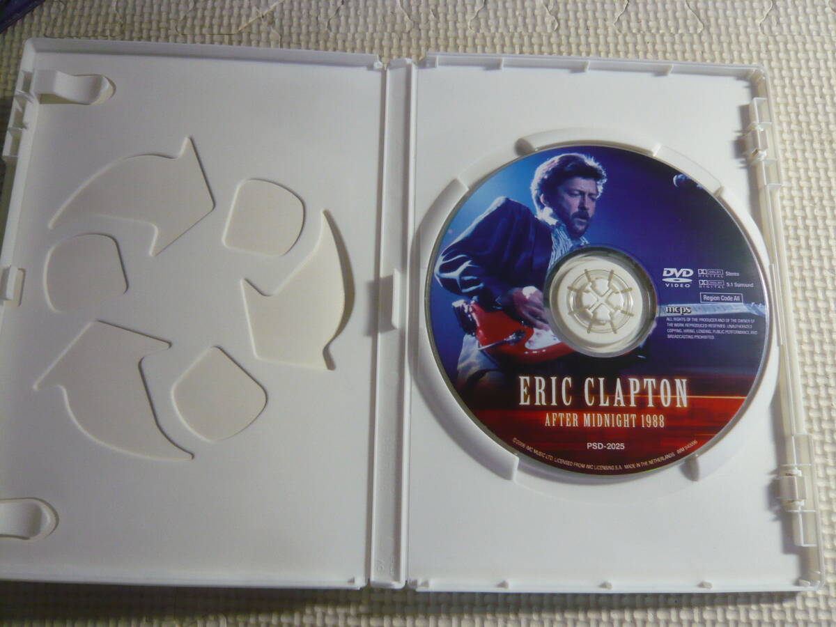 DVD《エリック・クラプトン/1988 アフター・ミッドナイト・ライヴ》中古の画像2