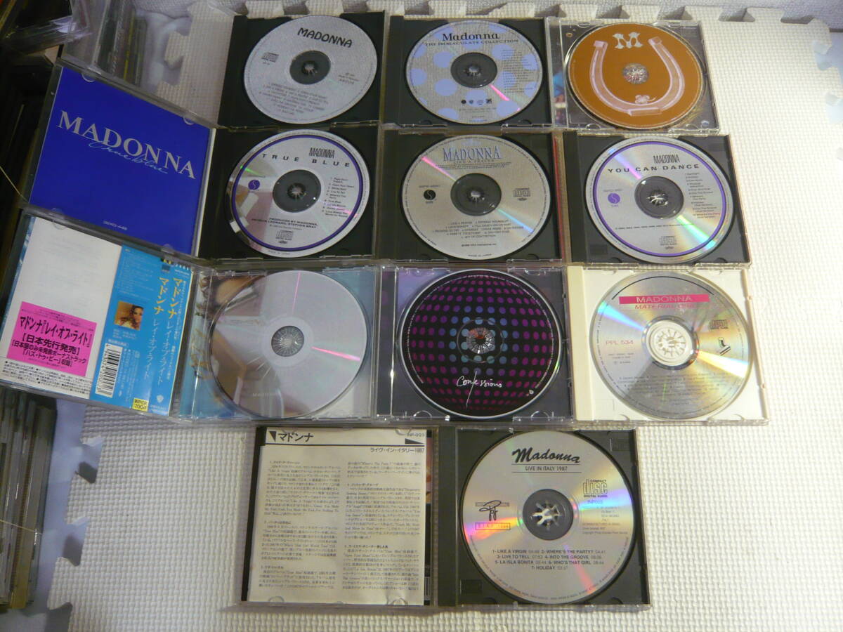ユ）CD10枚セット■マドンナ MADONNA MUSIC/THE IMMACULATE COLLECTION/TRUE BLUE/LIKE A PRAYER/含む色々まとめ 中古の画像3