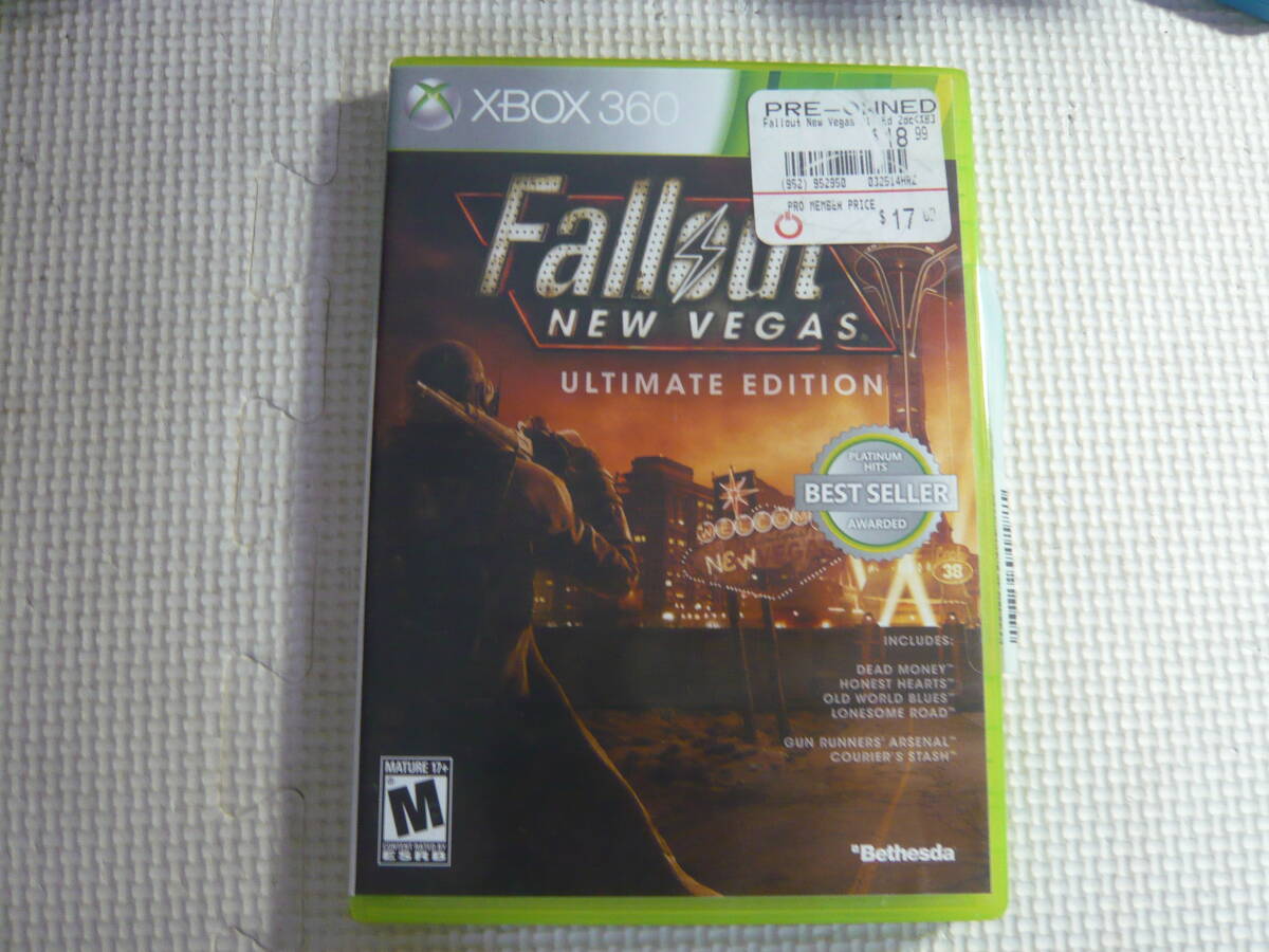 海外版XBOX 360ソフト《Fallout New Vegas Ultimate Edition》中古の画像1