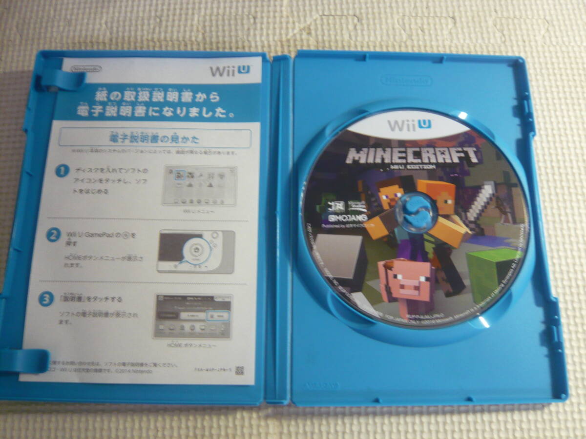 海外版WiiUソフト《MINECRAFT》中古_画像2