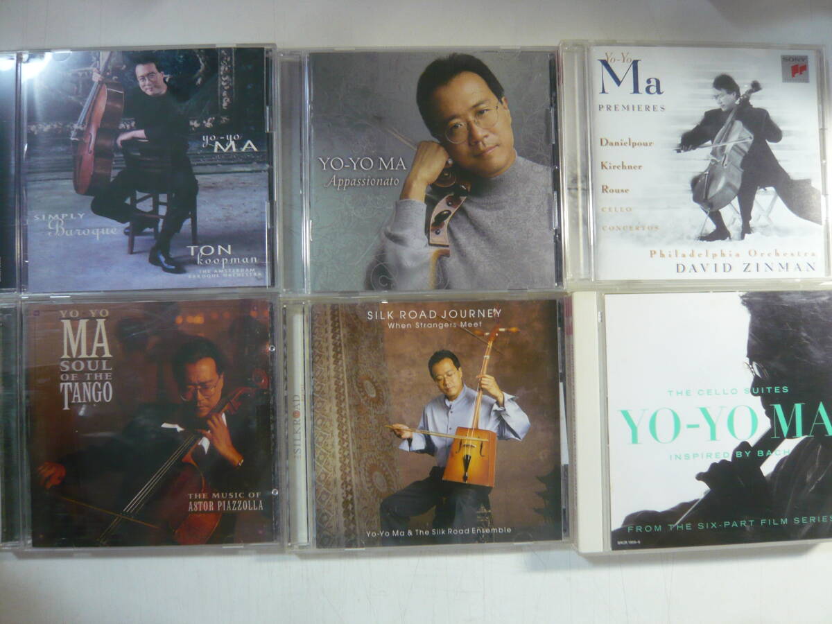 レ：CD6枚セット「YO-YO MA／APPASSIONATO, SIMPY Baroque, SOUL OF THE TANGO PIZZOLLA 他」中古の画像1