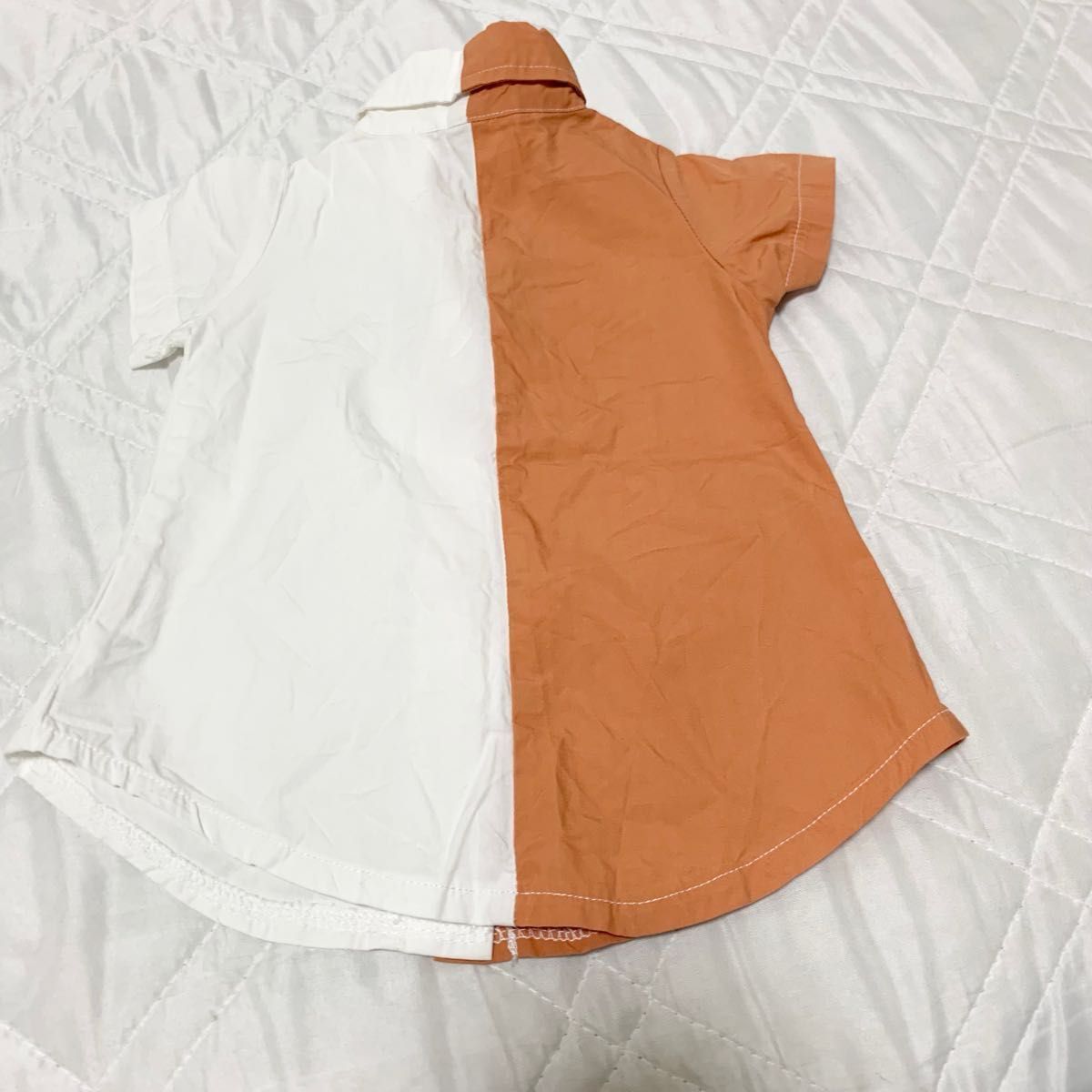 SHEIN シーン バイカラー ワンピース 68cm ベビー 