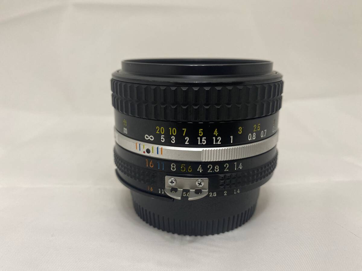 ◆動作品◆ Nikon Ai-S NIKKOR 50mm F1.4 ニコン 単焦点レンズ ♯2404082_画像2