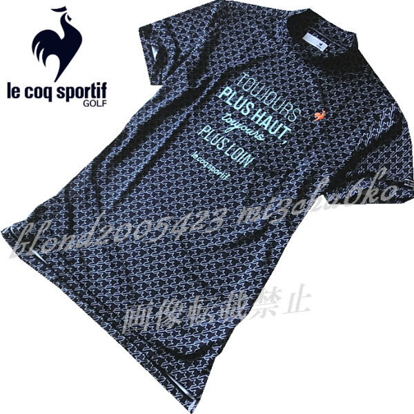 # новый товар [le coq sportif GOLF] Le Coq Golf EXc высокая скорость DRY. пот скорость . высокофункциональный тысяч птица рисунок mok рубашка #NV/L
