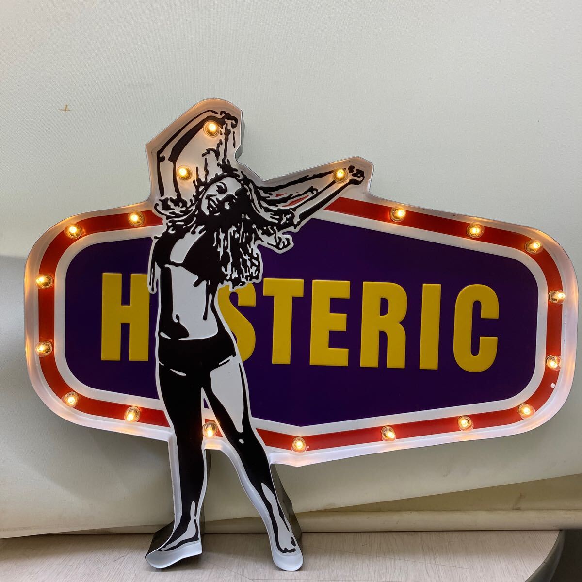 HYSTERIC GLAMOUR Novelty MARQUEE LIGHT Hysteric Glamour signboard ornament lamp lighting american miscellaneous goods 