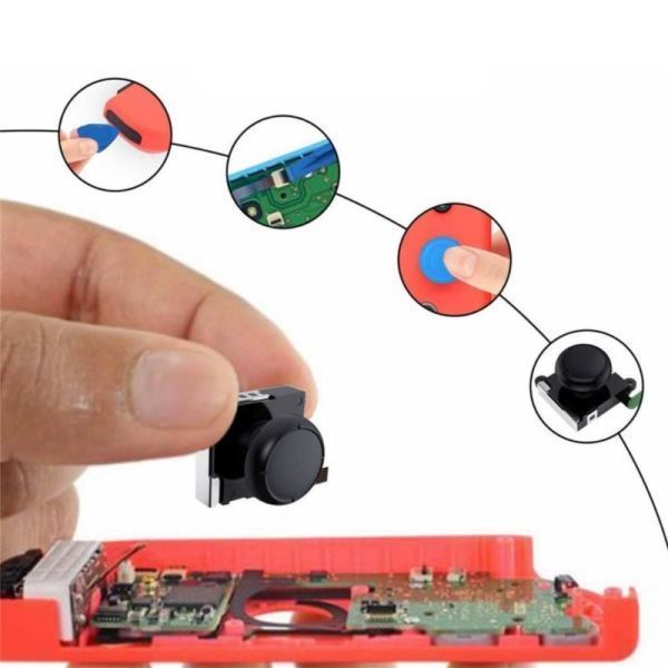 ジョイコン 修理 Switch 修理キット ニンテンドースイッチ スティック 部品 コントローラー スイッチ 修理セット 任天堂 互換 交換 パーツの画像4