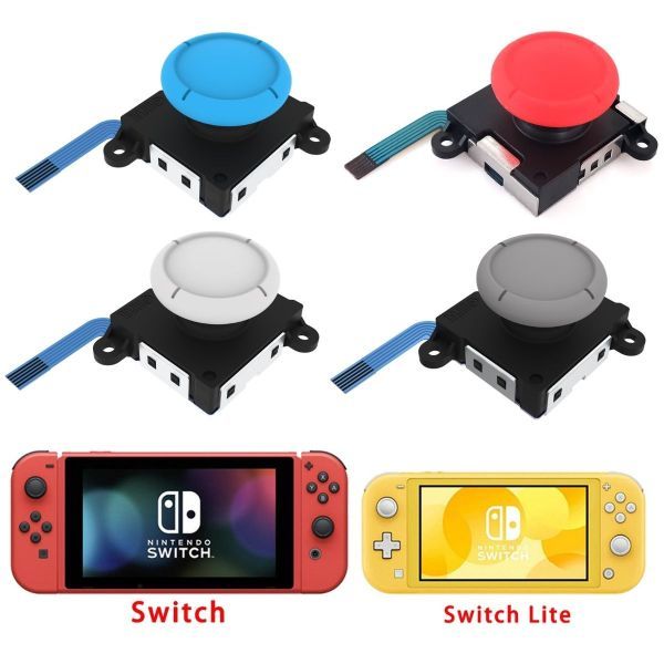 ジョイコン 修理 Switch スイッチ コントローラー 2個 スティック 互換品 右 左 修理セット 片方 パーツ 互換 部品 ニンテンドースイッチの画像3