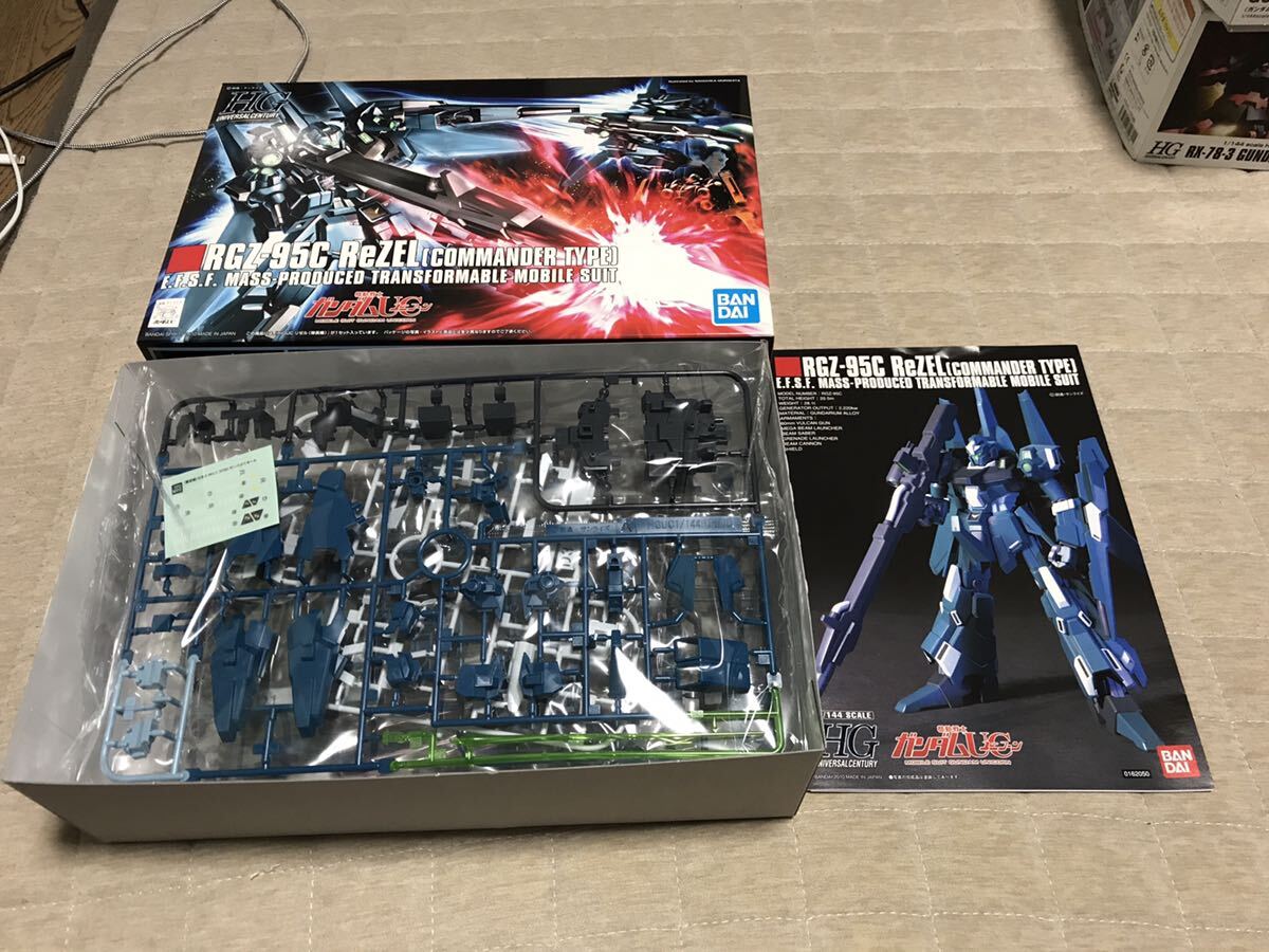 ☆hguc リゼル　隊長機 検索用 ガンプラ 未組み立て ガンダム ユニコーン_画像2