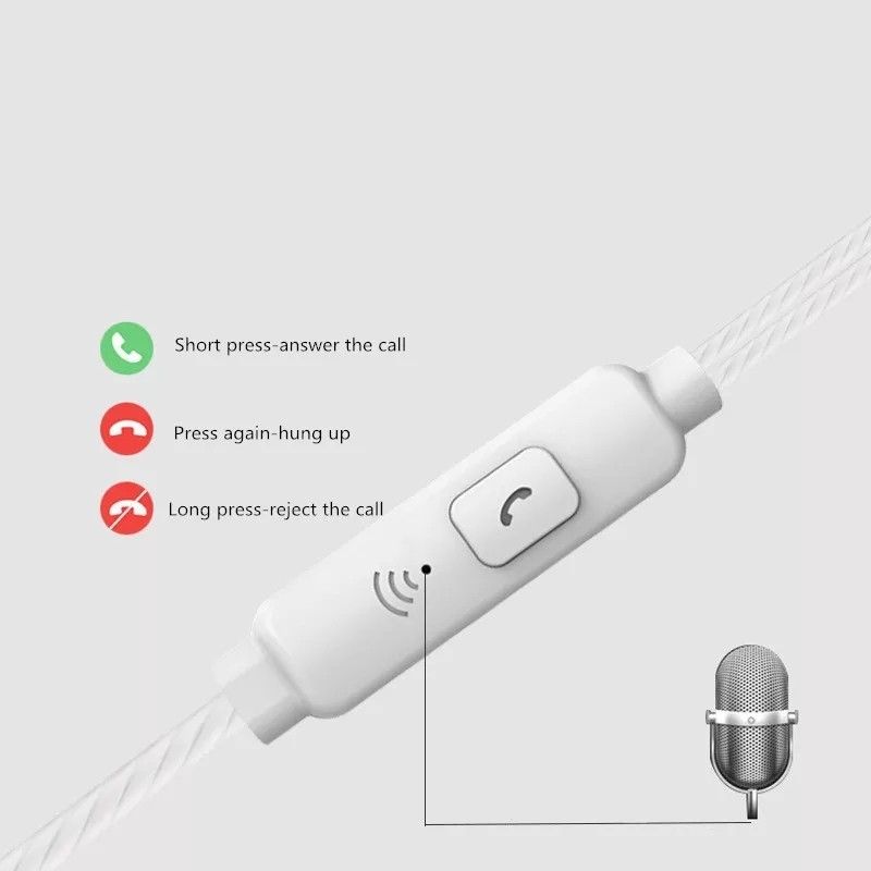 新品　人気　ブラック　イヤホン　音声通話OK　カナル型有線ステレオイヤフォン