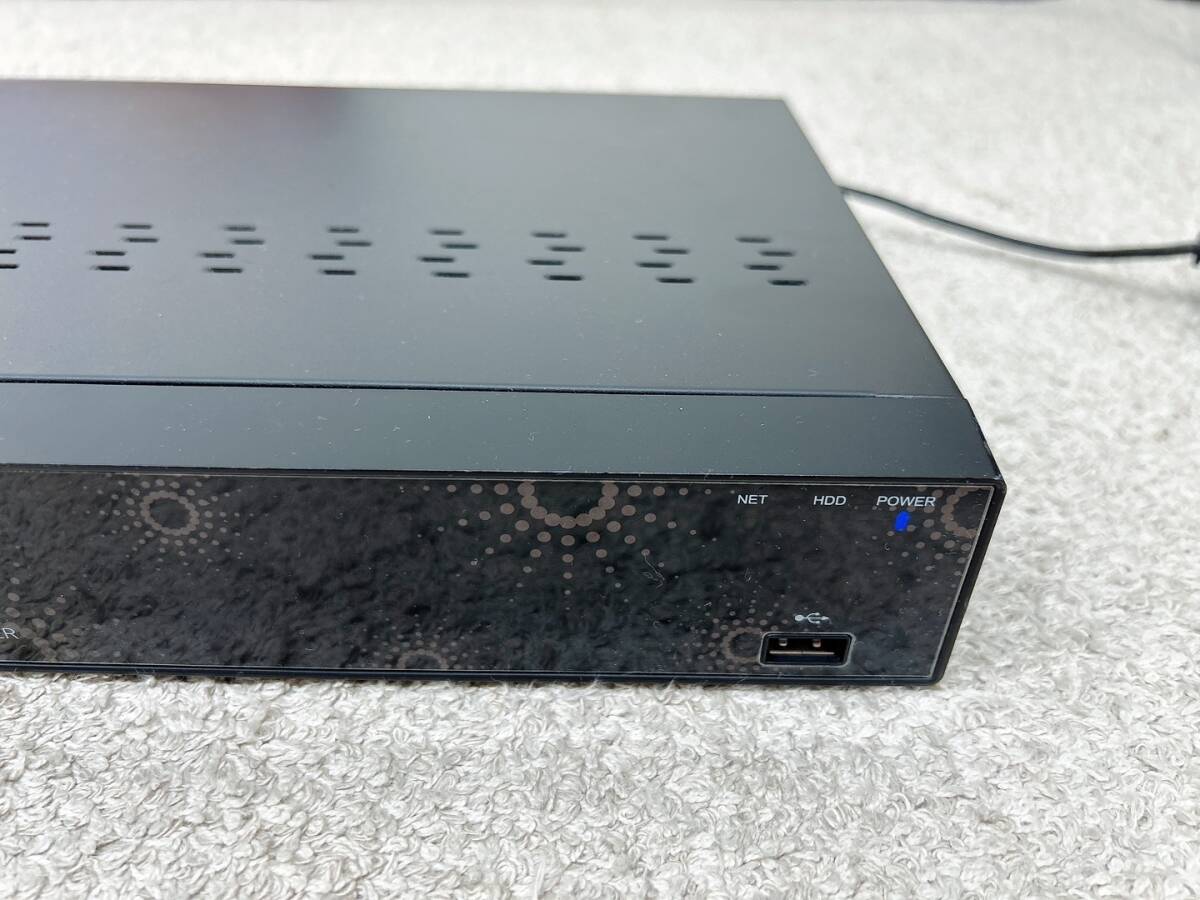 A422 NSS HD デジタル ビデオレコーダー NSD3008AHD 8ch スタンドアローン AHD DVR 防犯カメラ用レコーダー 通電確認済 中古品の画像2