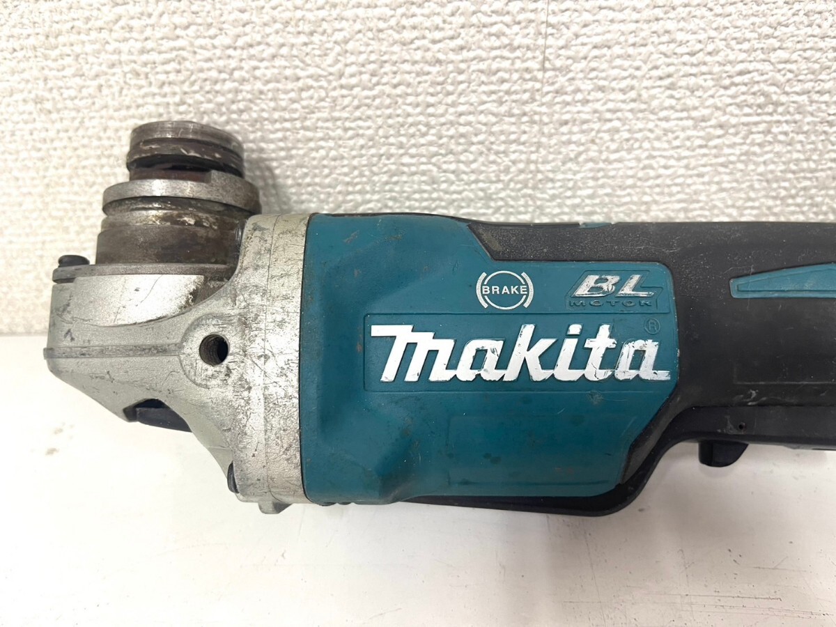 E311 makita マキタ 充電式マルノコ HS470D 充電式ディスクグラインダ GA418D 18V 本体のみ まとめ売り 動作未確認 ジャンクの画像8