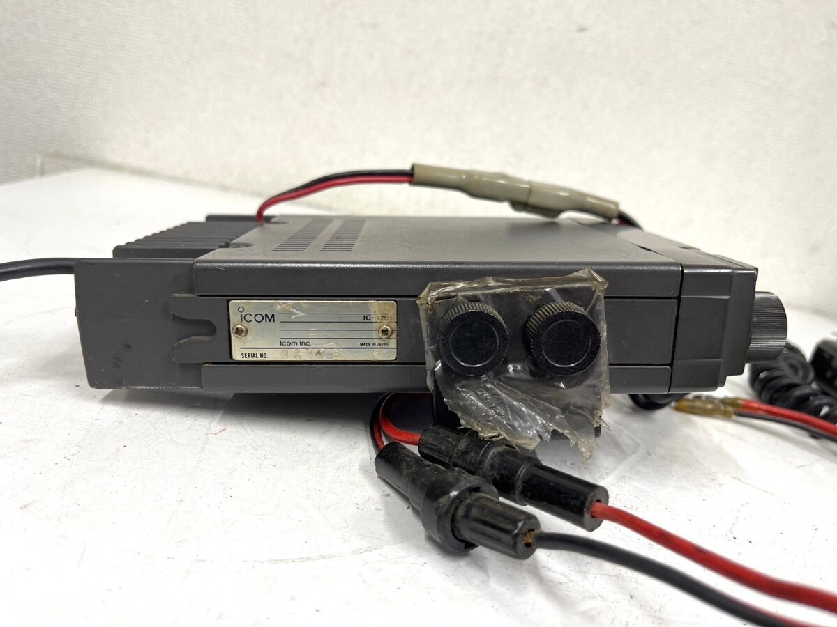 E334 ICOM IC-1201 アマチュア無線 トランシーバー 無線機 動作未確認 ジャンクの画像7