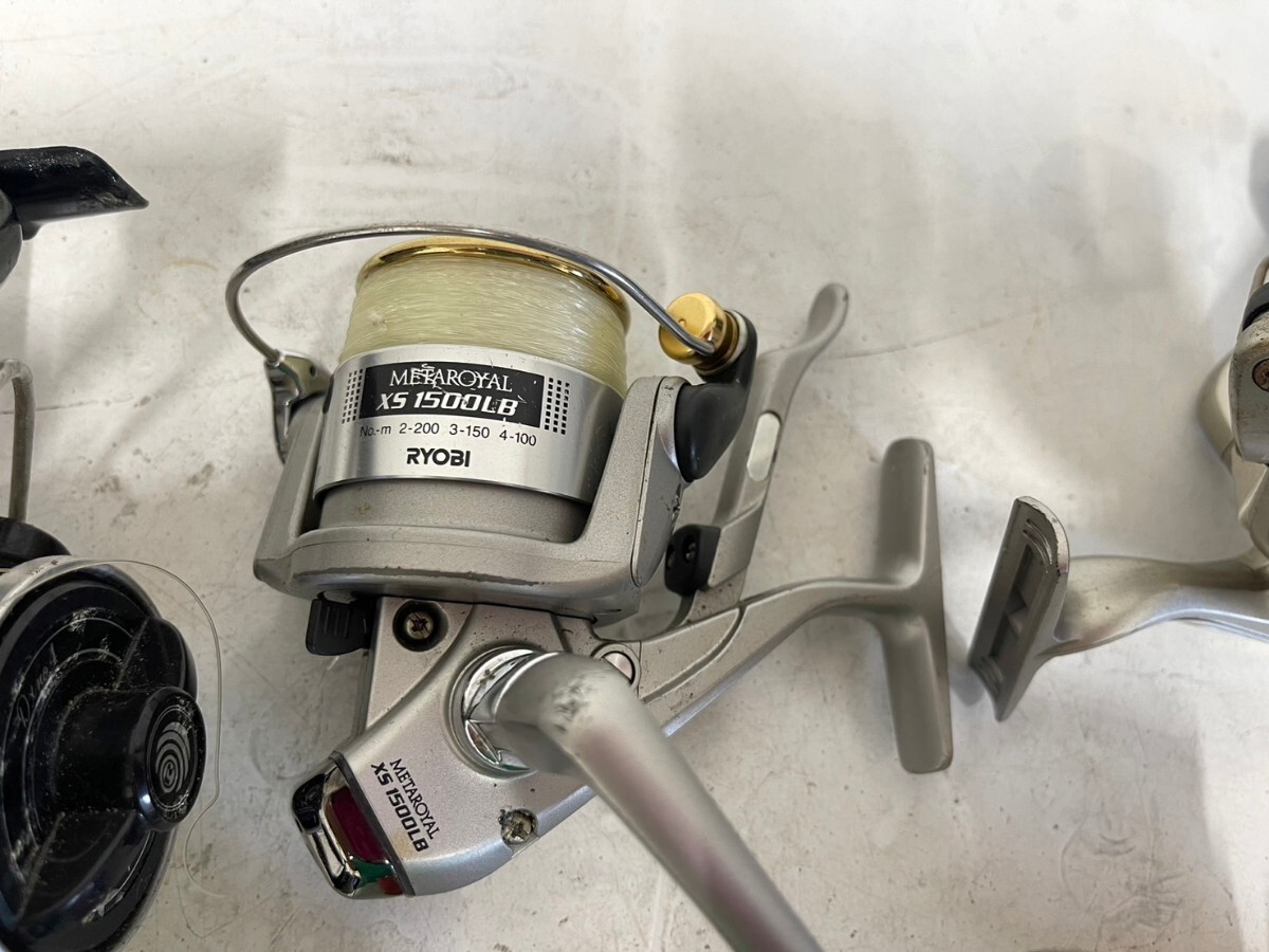 E341 釣具 リール まとめ売り RYOBI リョービ Daiwa ダイワ PRO MARINE 他 動作未確認 フィッシングの画像3