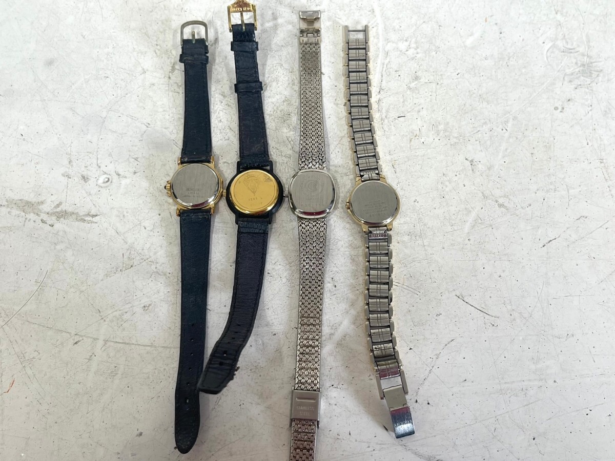 E352 腕時計 まとめ売り GUCCI SUNLORD CYMA SEIKO LUCENT 動作未確認 レディース QUARTZの画像6