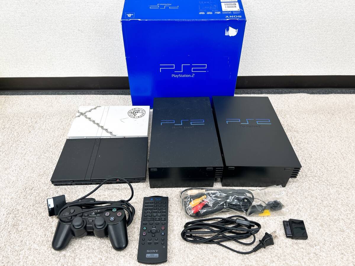 A479 PlayStation2 本体 リモコン コントローラー まとめ売り SCPH-50000 SCPH-30000 SCPH-75000 SCPH-70000 SONY PS2 プレステ2 の画像1