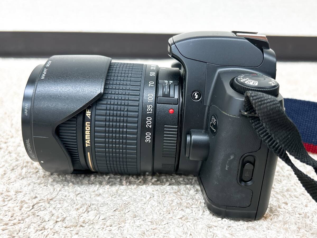 A495　Canon　キャノン　EOS　KISS　デジタルカメラ　デジカメ　一眼レフカメラ　TAMRON　レンズ　28-300ｍｍ_画像3