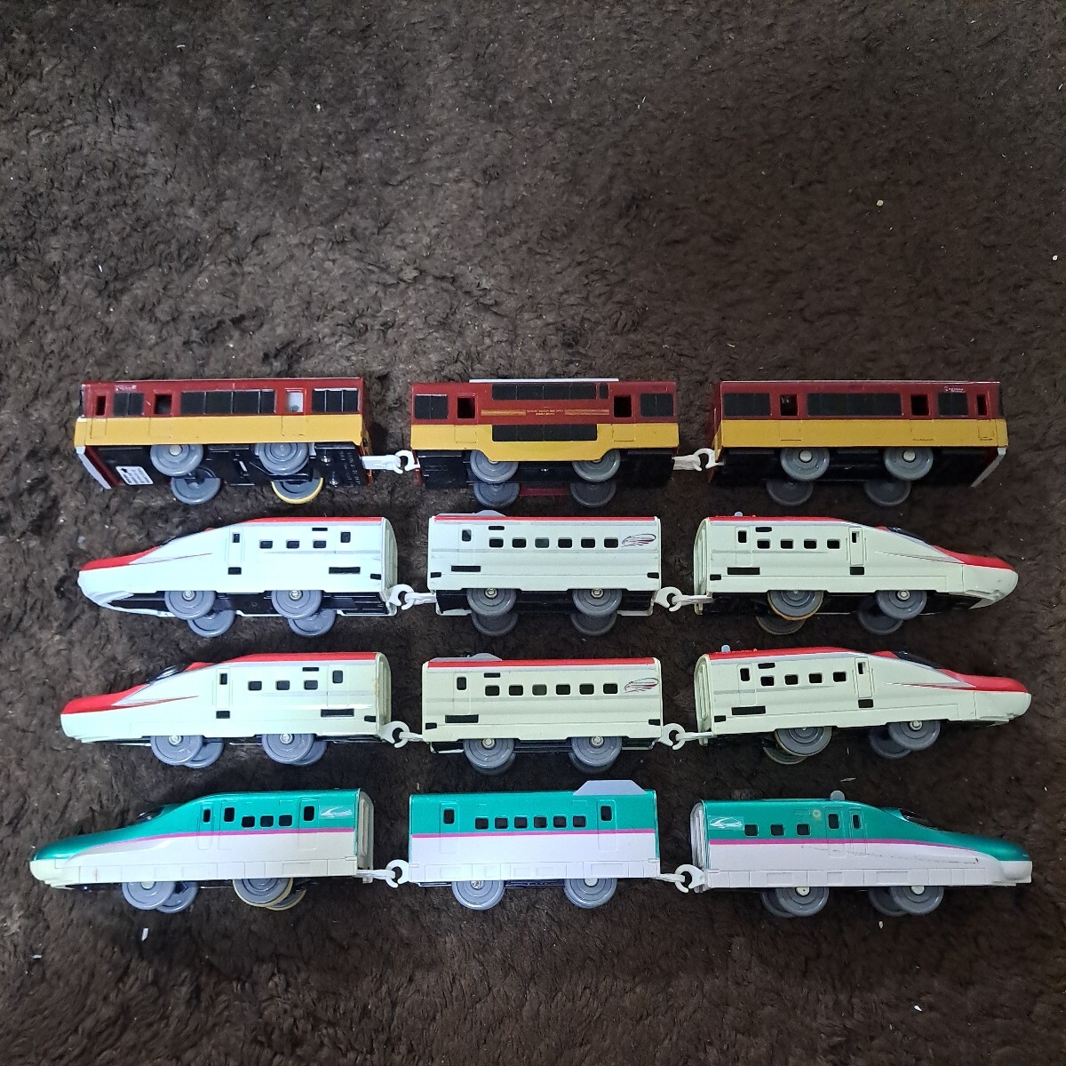  Junk Plarail capital .8000 series .E6 series whirligig 2 pcs .E5 series Hayabusa payment on delivery 60 size 