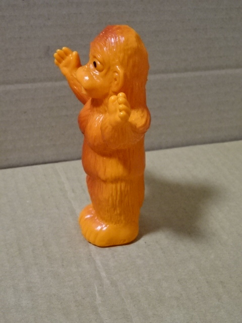 ミニ人形 ゴロー（オレンジ） ベアモデル ソフビ 日本製「ウルトラＱ」の画像2