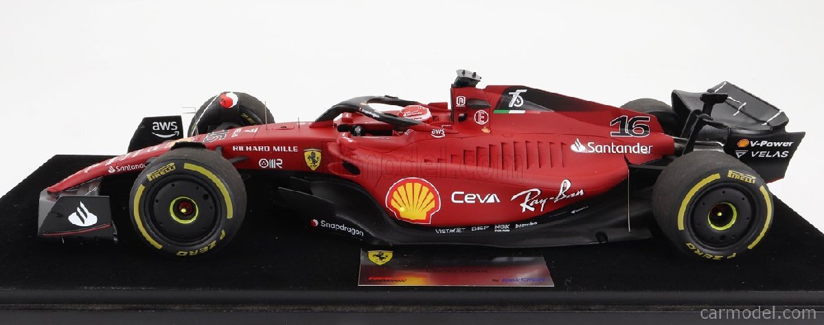 Looksmart 1/18 2022 год Австрия GP победа модель Ferrari Ferrari F1-75 Austria GP 2022 - Charles Leclerc No.16