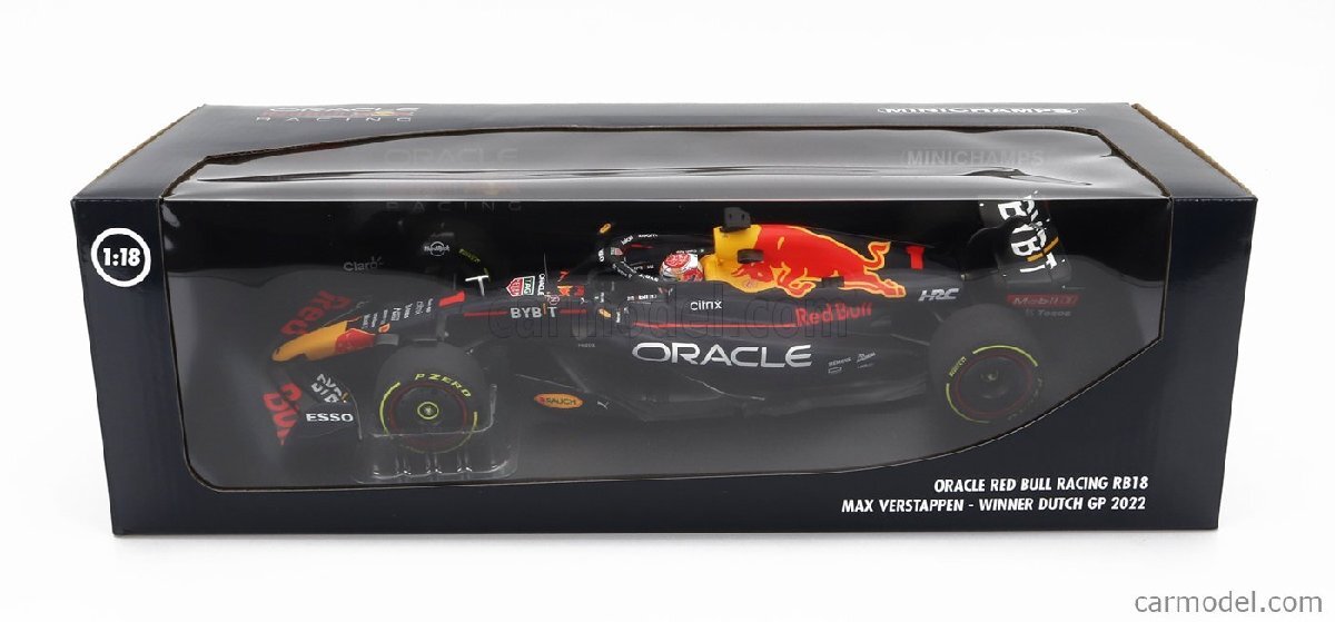 Minichamps 1/18 2022年オランダGP 優勝モデル オラクル レッドブル レーシング RED BULL - F1 RB18 TEAM ORACLE RED BULL RACINGの画像7