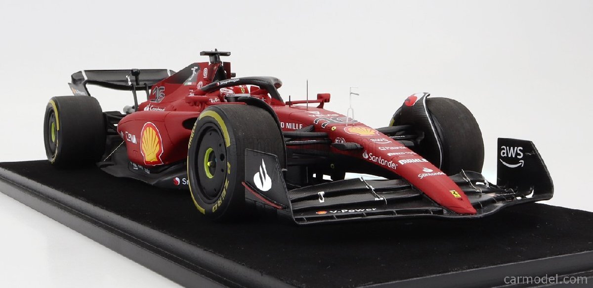 Looksmart 1/18 2022年オーストリアGP 優勝モデル フェラーリ Ferrari F1-75 Austria GP 2022 - Charles Leclerc No.16