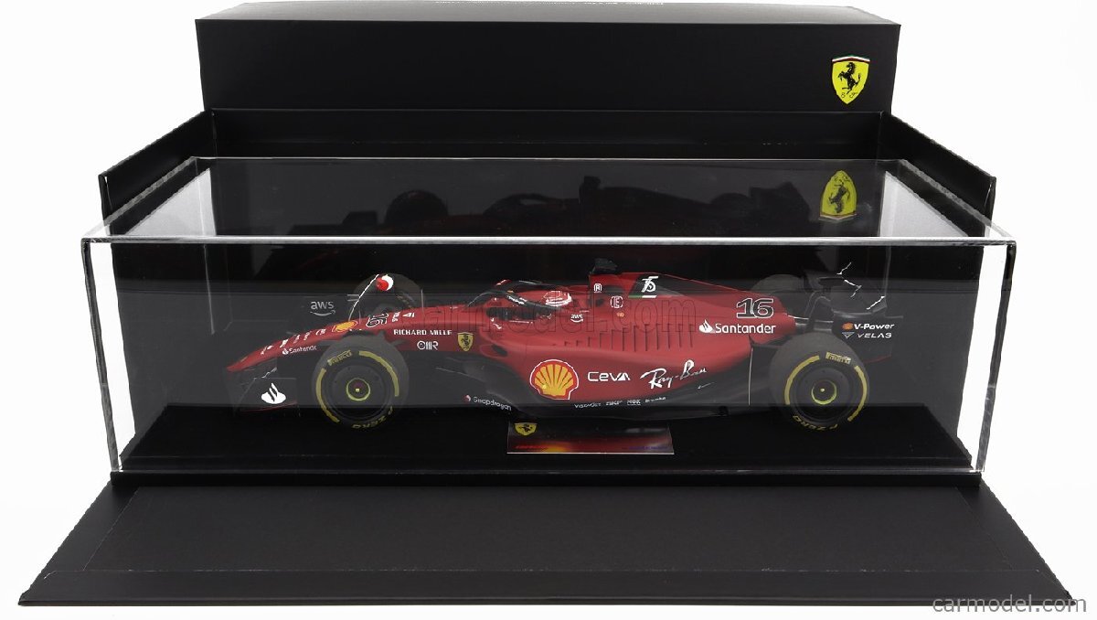 Looksmart 1/18 2022年オーストリアGP 優勝モデル フェラーリ Ferrari F1-75 Austria GP 2022 - Charles Leclerc No.16