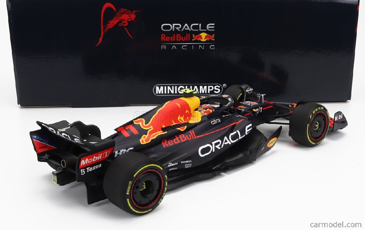 Minichamps 1/18 2022年シンガポールGP 優勝モデル オラクル レッドブル レーシング RED BULL - F1 RB18 TEAM ORACLE RED BULL RACINGの画像2