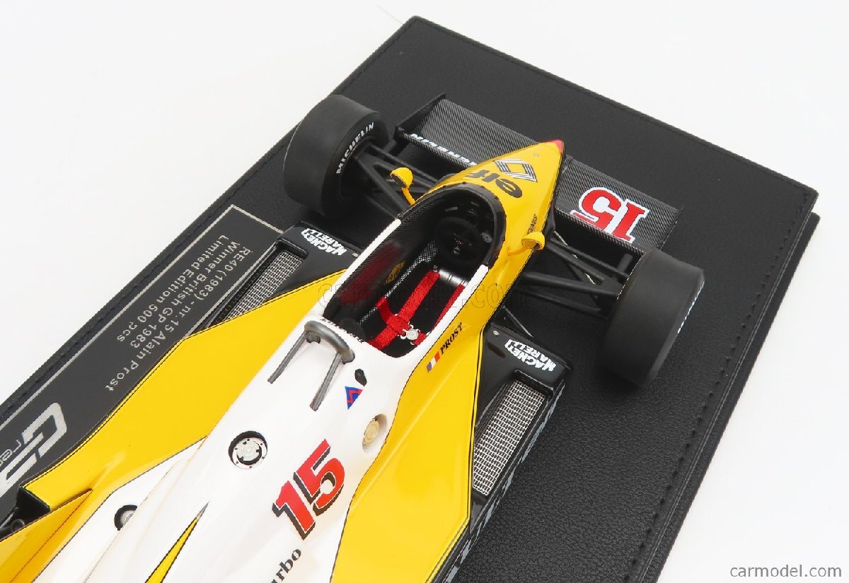 GP Replicas 1/18 1983年英国GP 優勝モデル ルノー RENAULT - F1 RE40 No.15 WINNER BRITISH GP 1983 ALAIN PROSTの画像6