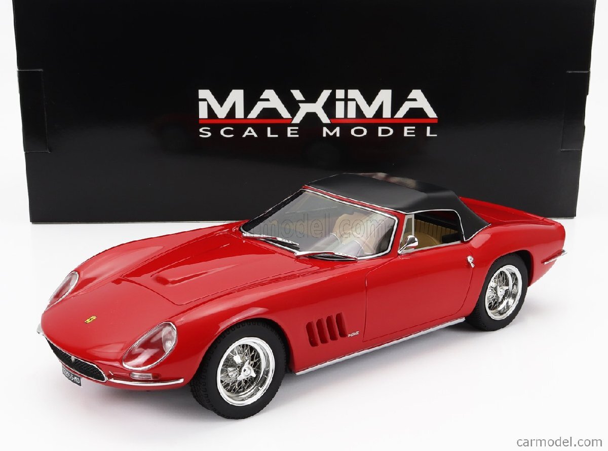 Maxima 1/18 1965年モデル フェラーリ FERRARI - 250 GT NEMBO SPIDER SOFT-TOP CLOSED Chassis #1777GT 1965_画像1