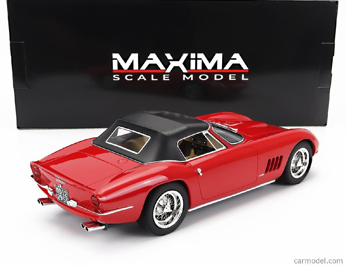 Maxima 1/18 1965年モデル フェラーリ FERRARI - 250 GT NEMBO SPIDER SOFT-TOP CLOSED Chassis #1777GT 1965_画像2