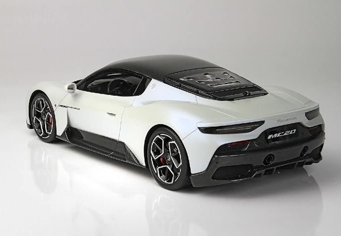 BBR 1/18 レジン プロポーションモデル 2020年モデル マセラティ Maserati MC20 - Bianco Audace /Carbon Roof ホワイト・カーボンルーフの画像3