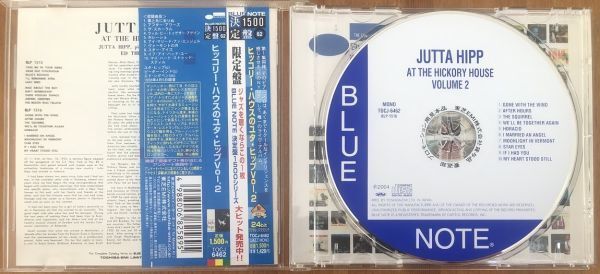 ◎Jutta Hipp/At The Hickory House Volume 2【2004/JPN盤/CD】_画像3