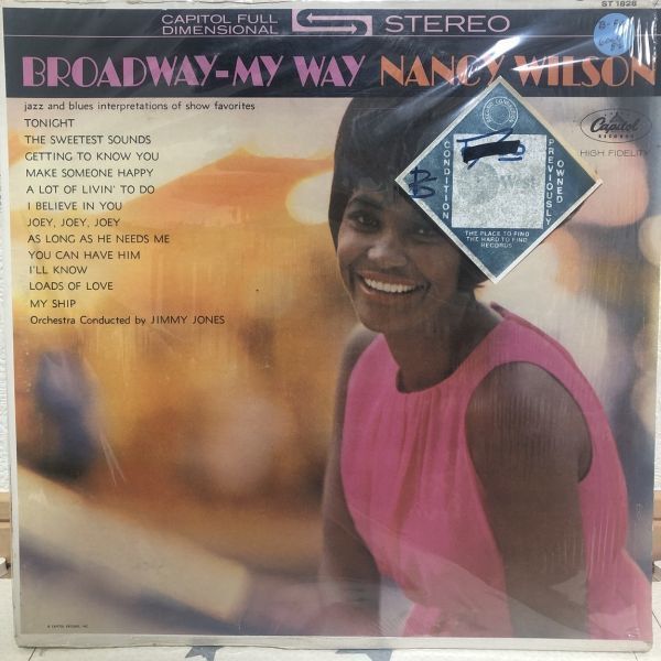 ◎シュリンク付美品◎Nancy Wilson/BROADWAY-MY WAY【1963/US盤/LP】_画像1
