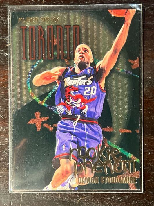 NBAレトロカード/トロントラプターズ/Damon Stoudamire デイモン スタウダマイア/1995RC10シリアル 1枚含む 計9枚の画像1