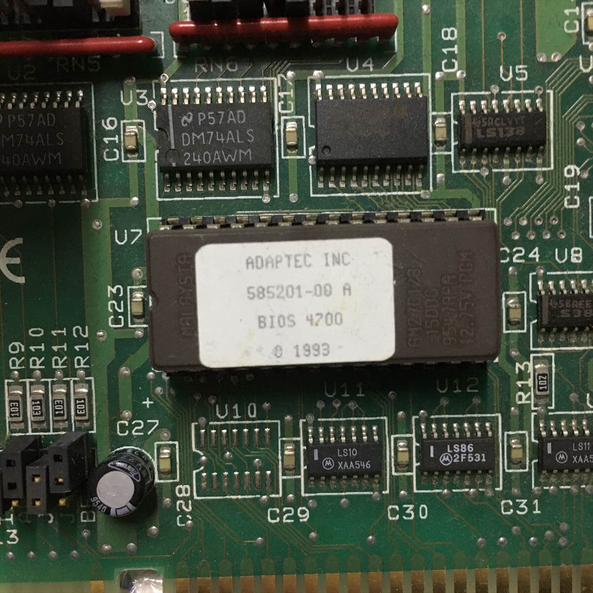 BUFFLAO IFI-SU ISA SCSI-2 ISABUSカード(AHA-1520A Adaptec OEM)_画像5