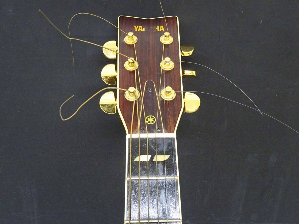 ◆(NS) ◎ YAMAHA ヤマハ FG-401W アコースティックギター アコギ クラシックギター オレンジラベル 全長 約103㎝ ハードケース付 弦楽器の画像4