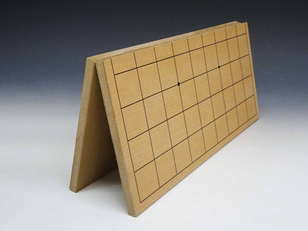 *(NS) complete wooden version Deluxe shogi set Japan shogi ream . whole surface .. folding type shogi record volume . lake shogi piece introduction guide attaching board game desk toy 