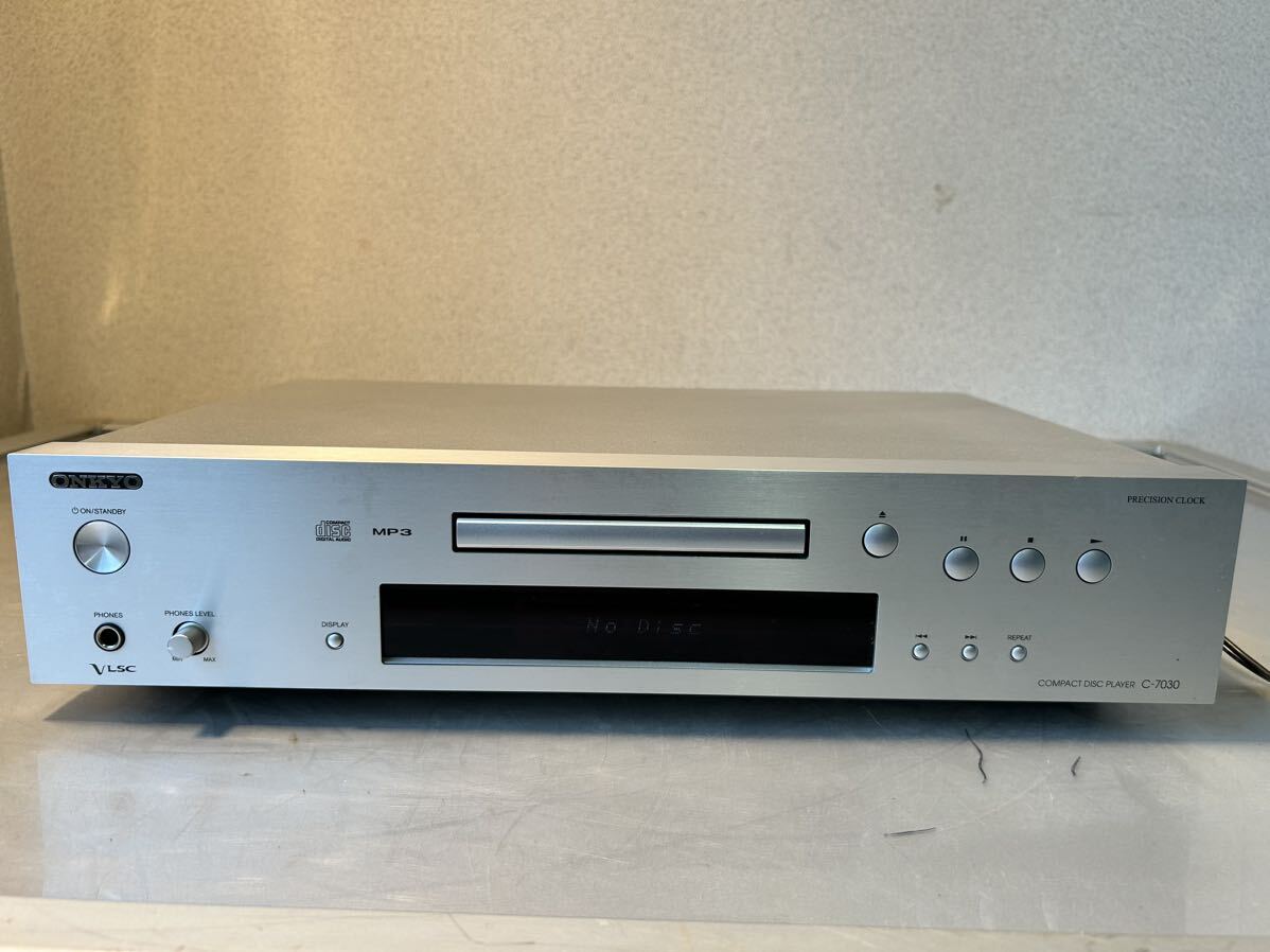 ONKYO Onkyo C-7030 CD player electrification verification Junk 