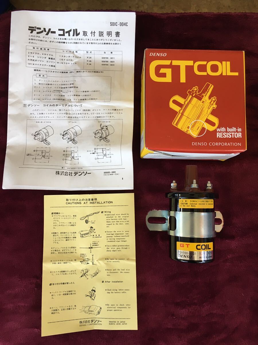 Yahoo!オークション - DENSO デンソー GT コイル 029700-6021 売切り Yahoo!オークション - DENSO デンソー GT コイル 029700-6021 売切り