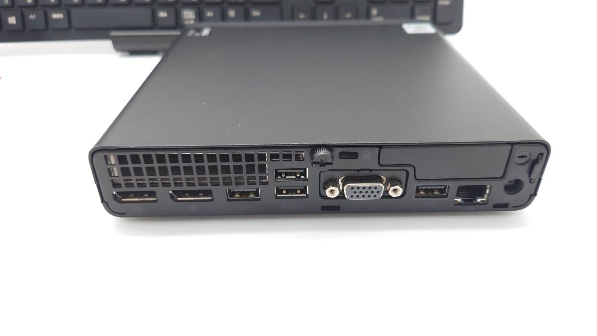 【良品】HP EliteDesk 800 G6 Desktop Mini 小型PC Core i3-10100T 3.0GHz メモリ8GB M.2SSD 256GB windows11 キーマウス付属の画像3