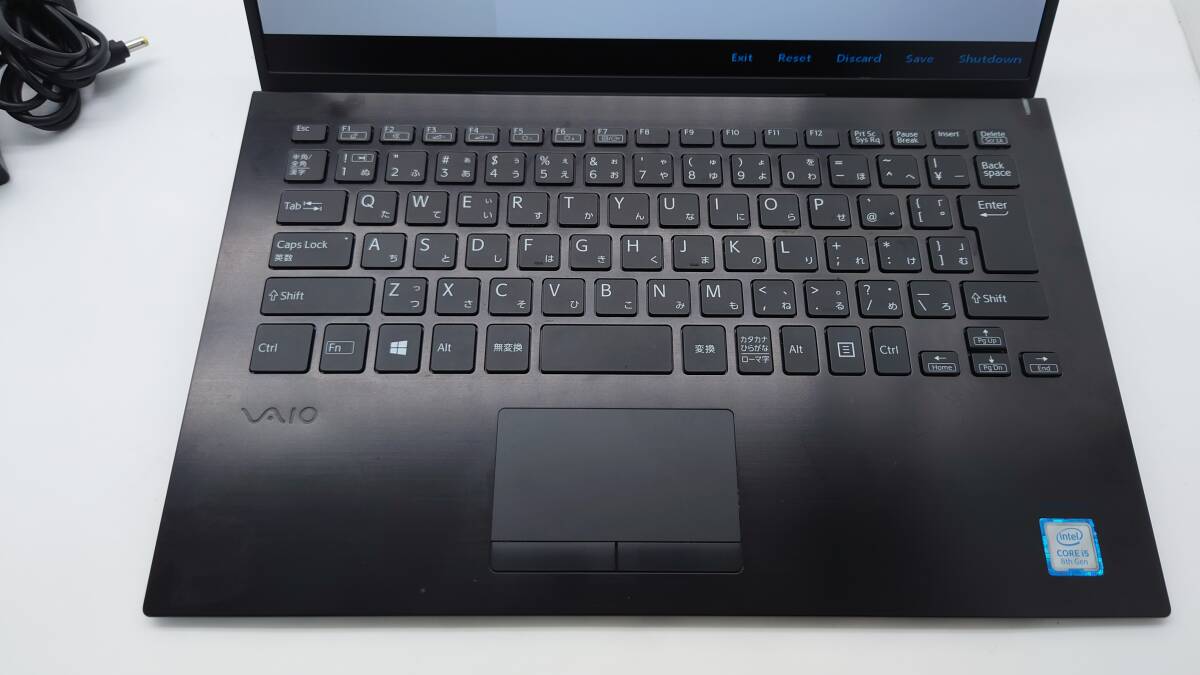 【難あり】SONY VAIO Pro PK VJPK11C11N 14型 Core i5-8265U 1.6GHz メモリ8GB SSD256GB BIOS確認の画像5