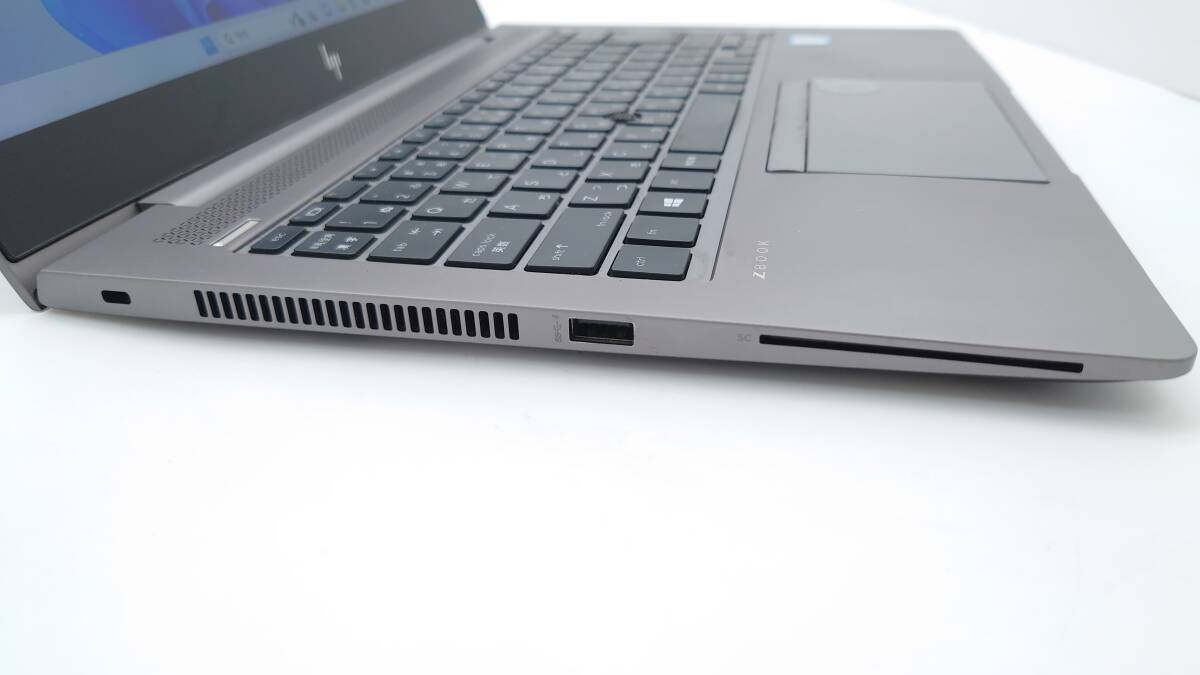 HP ZBook 14u G6 Mobile Workstation 14型 Core i7-8565U 1.8GHz メモリ16GB SSD512GB windows11 wifi カメラ 動作品の画像3