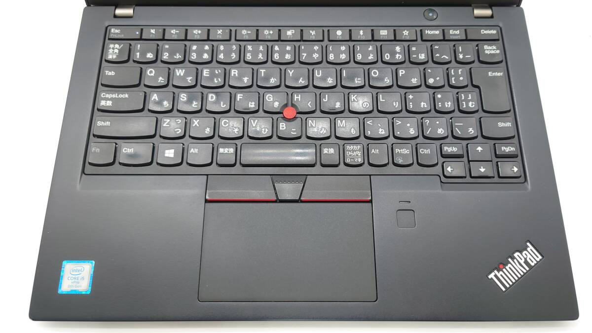 【良品】Lenovo ThinkPad X280 20KE-S0PC00 12.5型 Core i5-8350U 1.7GHz メモリ8GB ストレージSSD256GB windows10 リカバリ カメラ Wi-Fiの画像5