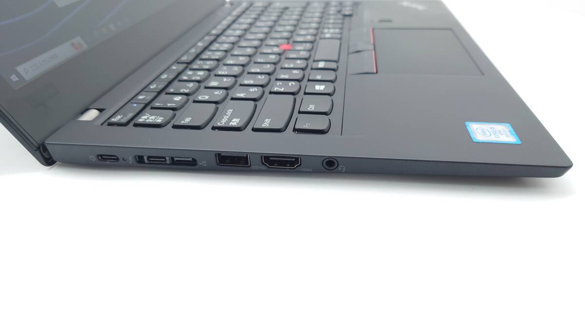 【良品】Lenovo ThinkPad X280 20KE-S0PC00 12.5型 Core i5-8350U 1.7GHz メモリ8GB ストレージSSD256GB windows10 リカバリ カメラ Wi-Fiの画像3
