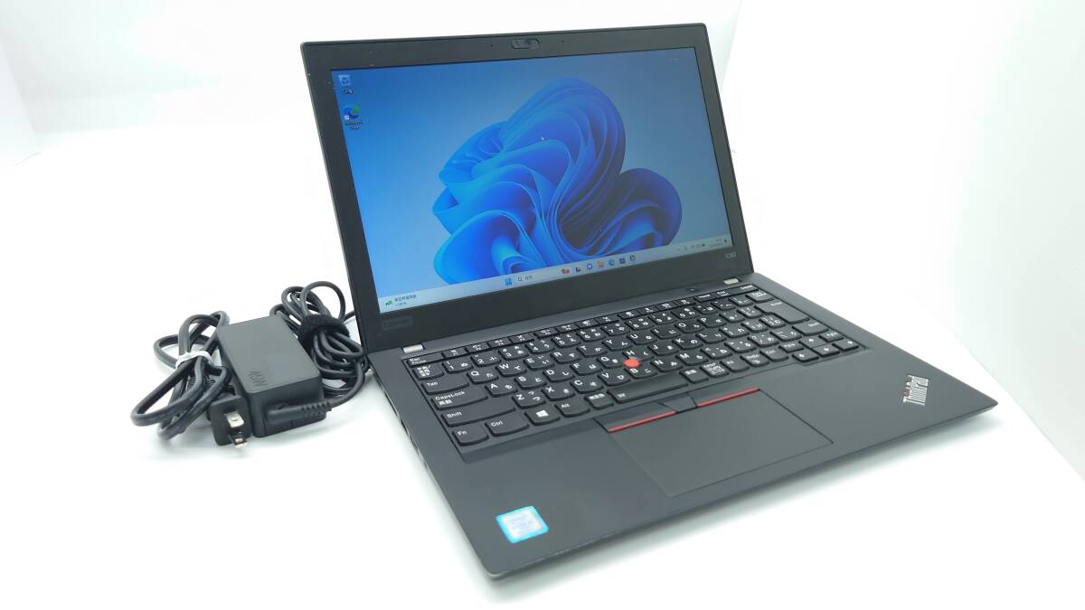 【良品】Lenovo ThinkPad X280 20KE-S5850Z 12.5型 Core i5-8350U 1.7GHz メモリ16GB ストレージSSD256GB windows11 カメラ Wi-Fi 動作品_画像1