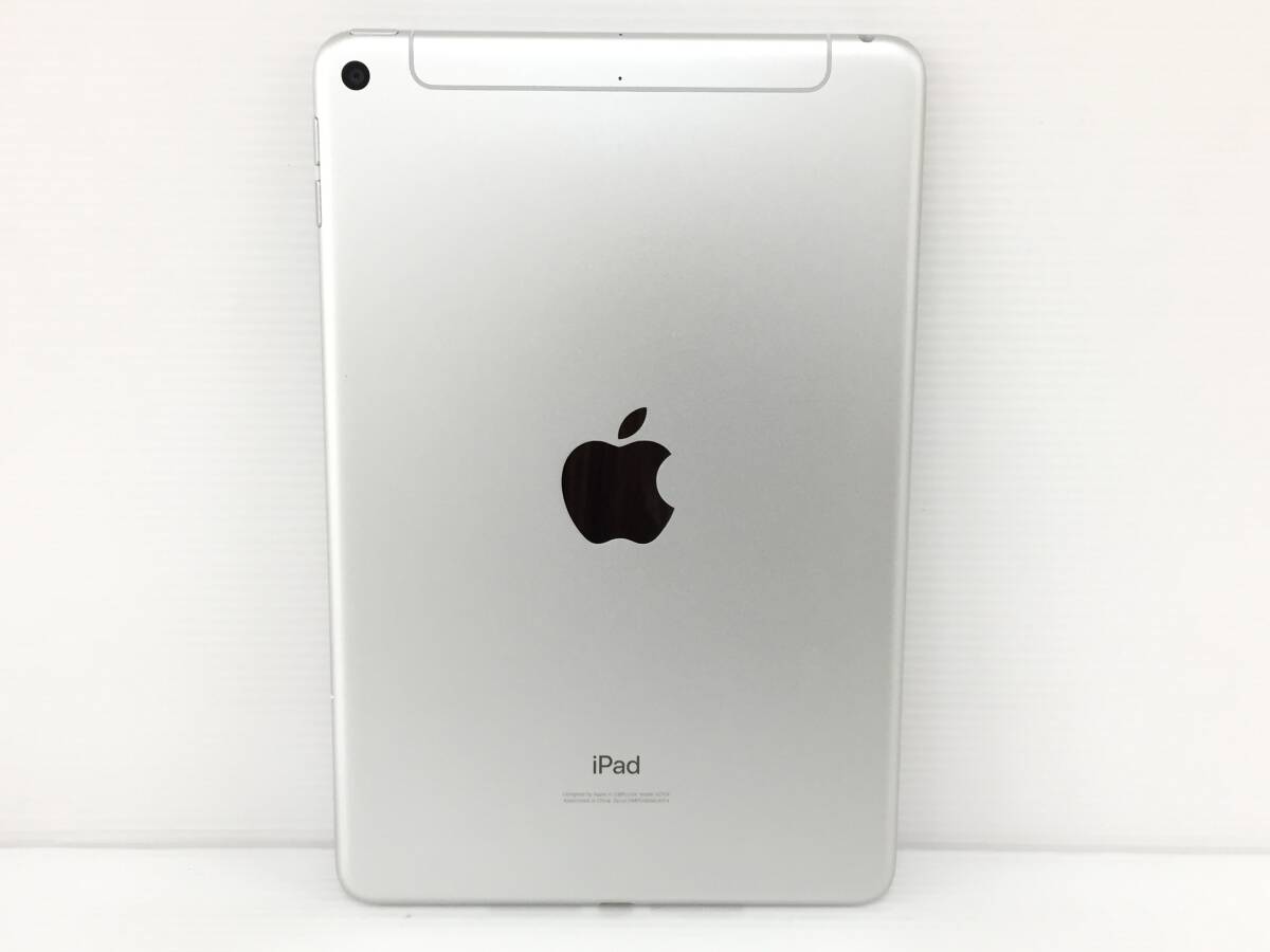 〇【良品】au iPad mini 第5世代 Wi-Fi+Cellularモデル 256GB A2124(MUXD2J/A) シルバー 〇判定 動作品の画像7