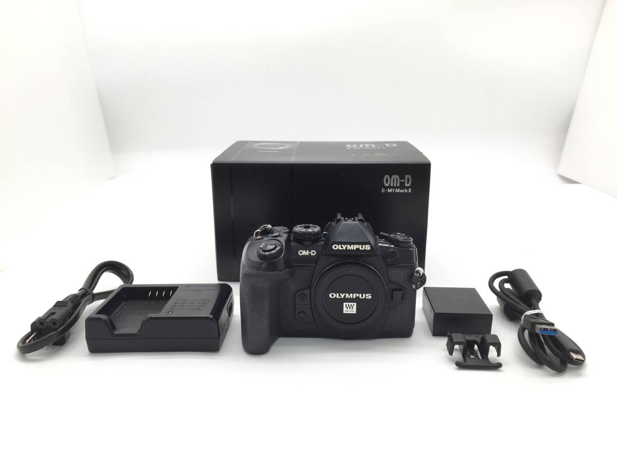 〇【良品】OLYMPUS オリンパス OM-D E-M1 MarkII ミラーレス一眼カメラ ボディ 動作品の画像1