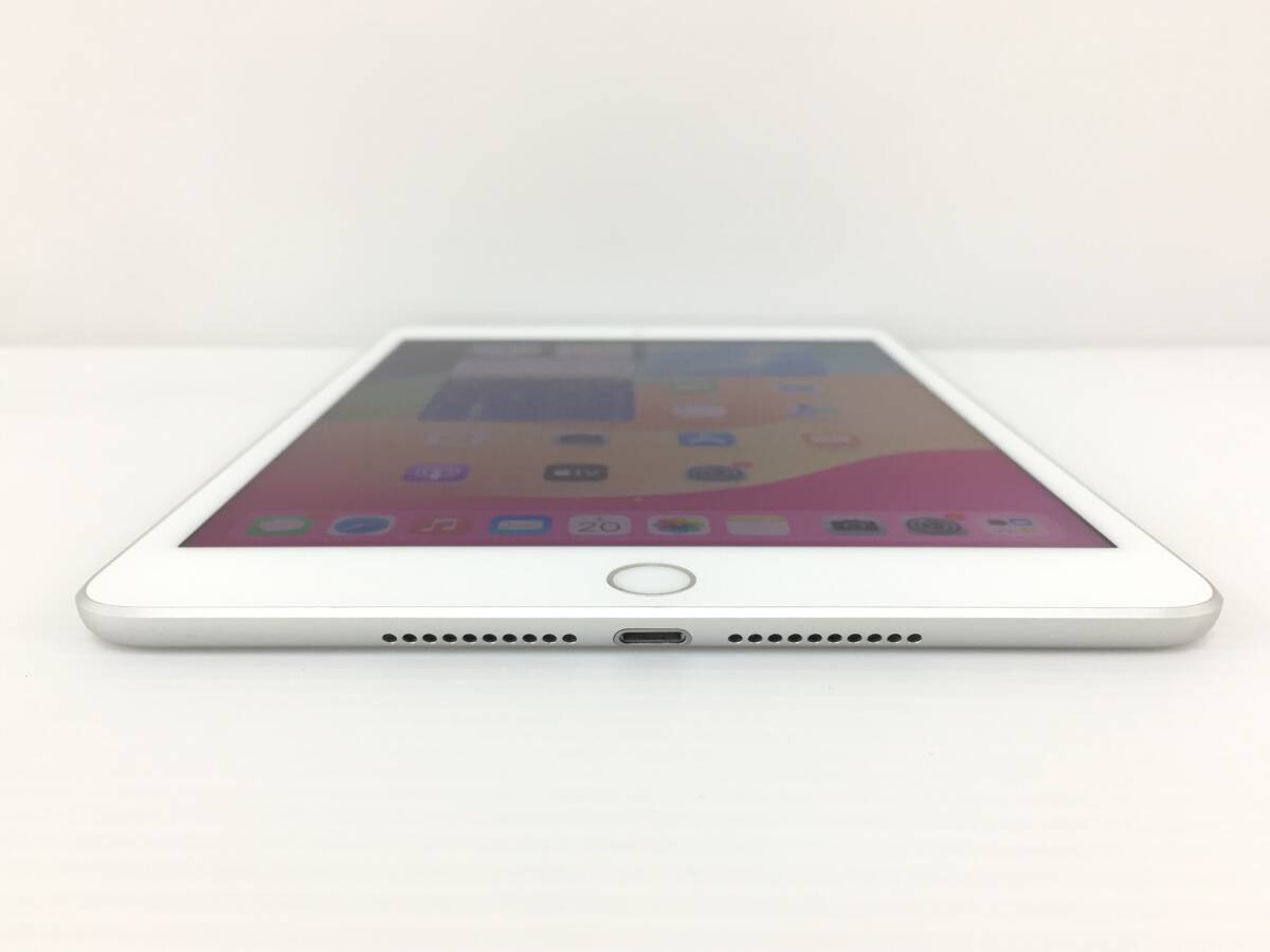 〇【良品】au iPad mini 第5世代 Wi-Fi+Cellularモデル 256GB A2124(MUXD2J/A) シルバー 〇判定 動作品