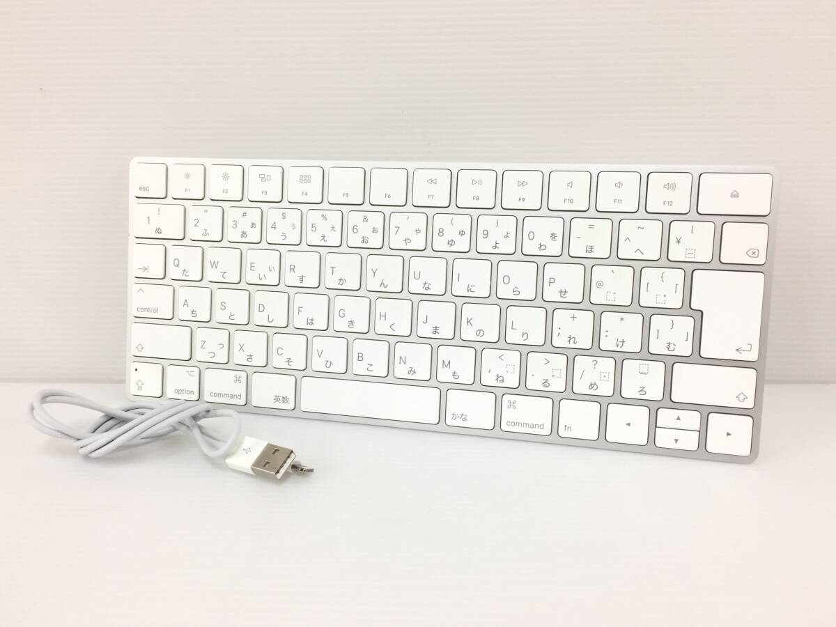 〇【良品】Apple 純正 Magic Keyboard A1644 日本語（JIS）ワイヤレスキーボード 動作品の画像1
